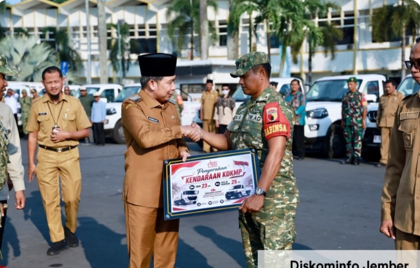 Pemkab Jember Dorong Koperasi Merah Putih Sebagai Penggerak Ekonomi Desa.